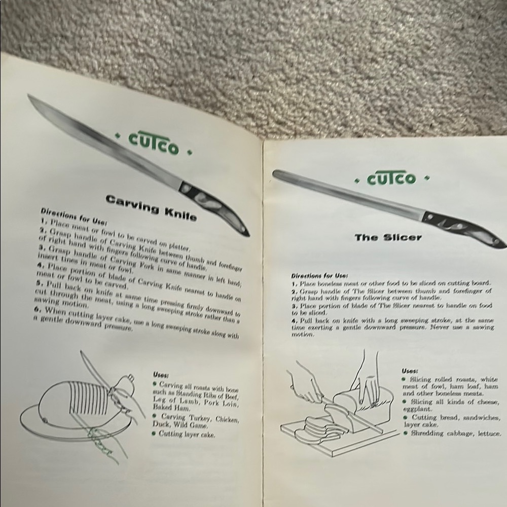 Cutco Cook Book - Picture 6 of 8
